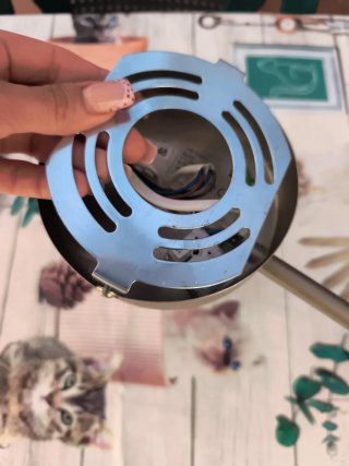 Lámpara de techo Ikea Plata y Blanca