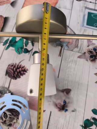 Lámpara de techo Ikea Plata y Blanca