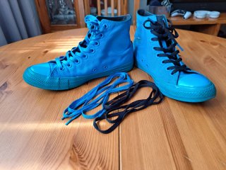 Zapatillas Converse x OPI Chuck Taylor Hi Azul