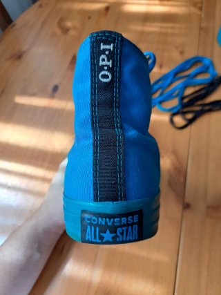 Zapatillas Converse x OPI Chuck Taylor Hi Azul