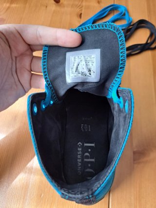 Zapatillas Converse x OPI Chuck Taylor Hi Azul