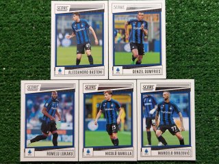 5 Carte Calcio Panini Score Inter 2022/23