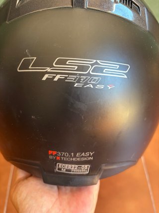 Casco Modular LS2 FF370 Negro Mate Talla M