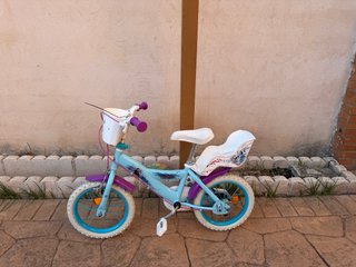 Bicicleta Frozen Infantil