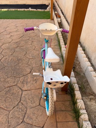 Bicicleta Frozen Infantil