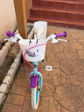Bicicleta Frozen Infantil