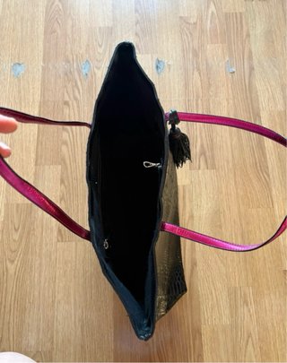 Bolso Victoria's Secret Negro y Rosa