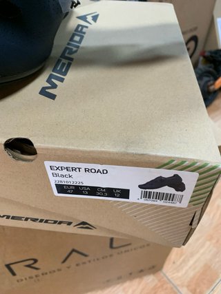 Zapatillas Ciclismo Merida 47 expert road