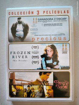 DVD PRECIOUS / FROZEN RIVER / PARAISO TRAVEL