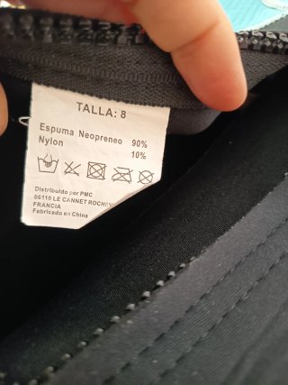 Traje neopreno Deep Blue 8 años