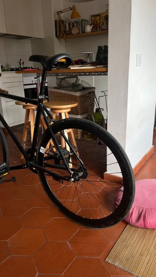 Bicicleta Fixie Negra
