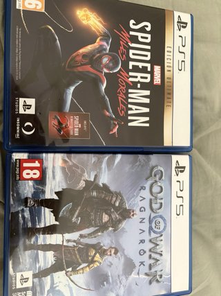 Spider-Man Miles Morales & God of War Ragnarök PS5