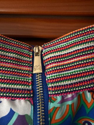 Conjunto de vestido y top con flecos
