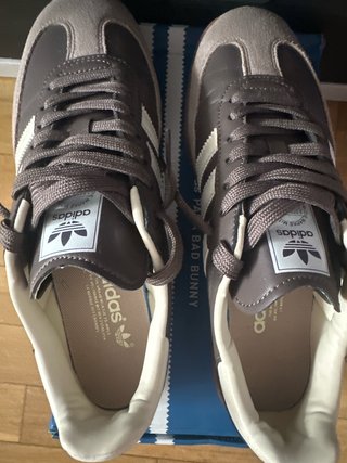 Adidas Samba Talla 42 Unisex Marrón/Beige