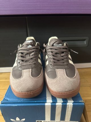 Adidas Samba Talla 42 Unisex Marrón/Beige