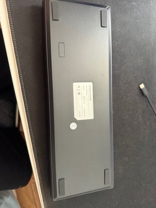 Teclado Mecánico RGB Negro