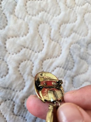 Broche muñeca vintage