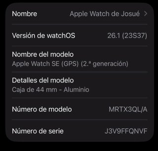 Apple Watch SE 44mm Medianoche + Accesorios