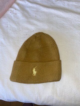 Gorro Polo Ralph Lauren Marron/ mostaza