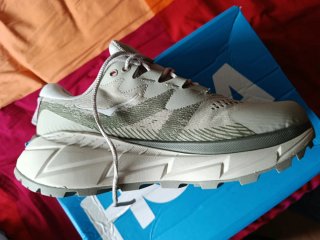 Zapatos Hoka Hombre Beige/Verde