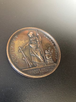 Medalla Bronce Cardenal Consalvi 1824
