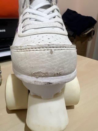 Patines Oxelo 4 Ruedas Blancos talla 35