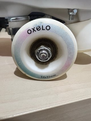 Patines Oxelo 4 Ruedas Blancos talla 35