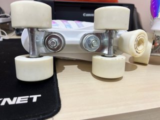 Patines Oxelo 4 Ruedas Blancos talla 35