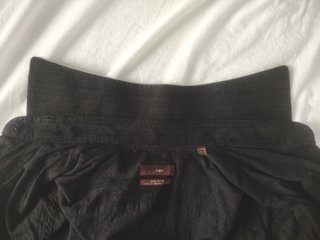 Camisa Zara Negra Encaje Hombre