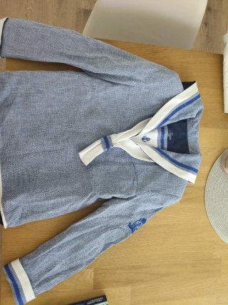 Traje de Comunión Tizzas Azul y Blanco