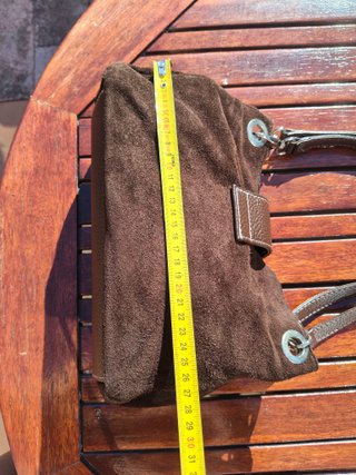 Bolso de hombro inspiración Gucci ante marrón