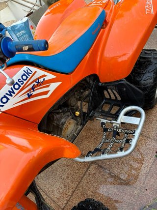 Kawasaki KFX 700 2003 Naranja