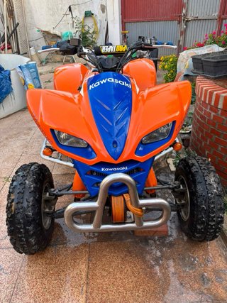 Kawasaki KFX 700 2003 Naranja