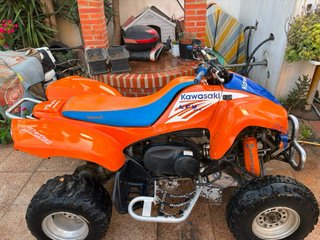 Kawasaki KFX 700 2003 Naranja