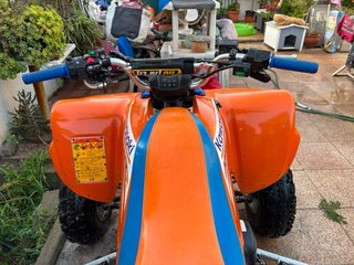 Kawasaki KFX 700 2003 Naranja