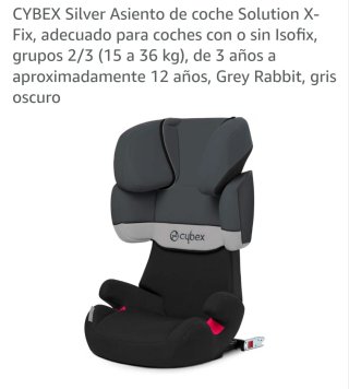 Silla coche CYBEX Solution X-Fix