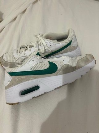 Zapatillas Nike Air Max Verdes y Blancas