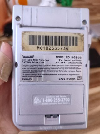 Nintendo Game Boy Pocket Gris