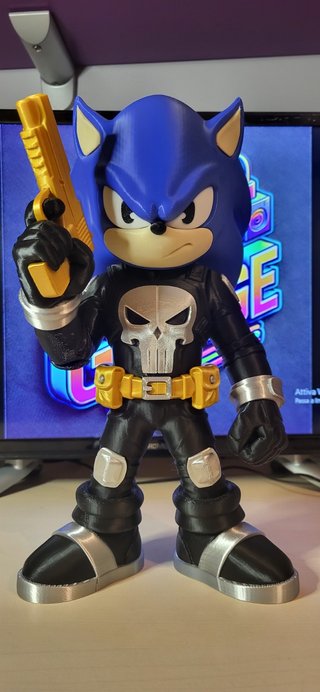 Statua Sonic Punisher 30 cm