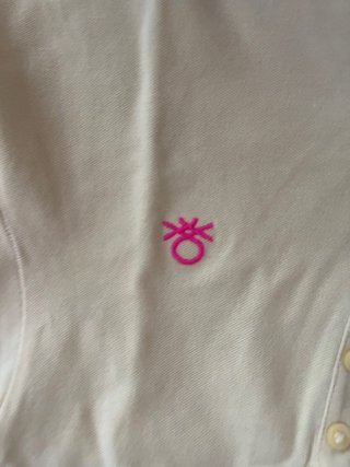 Polo niña amarillo Benetton