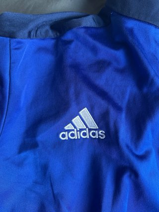 “Adidas Track Jacket azul 3 Stripes vintage 2014