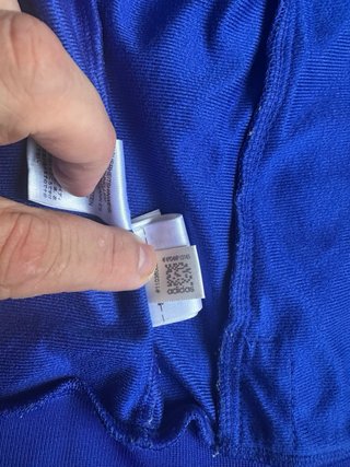 “Adidas Track Jacket azul 3 Stripes vintage 2014