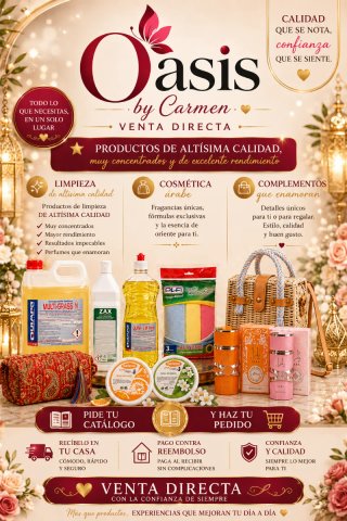 Venta de productos de altísima calidad