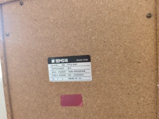 Altavoces Tensai 70W 8Ω Negros