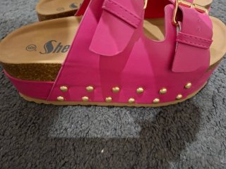 Sandalias She rosas talla 36
