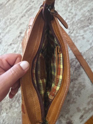 Bolso de cuero Hill Burry