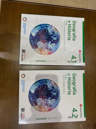 Se venden libros de 4 de la ESO 25€ cada libro