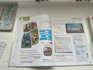 Parachute 3, methode de français Livre de l'élève