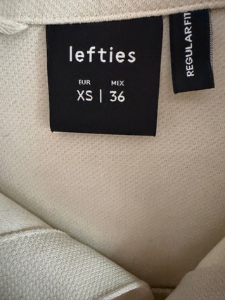 Camisa Lefties Beige Talla XS