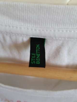 Camiseta manga corta con estampado de globo